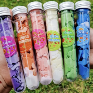 Paper soap fruit sent - Pink