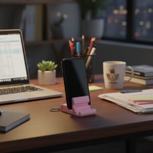 Phone Holder Bubble Gum Pocket size_Keychain ring